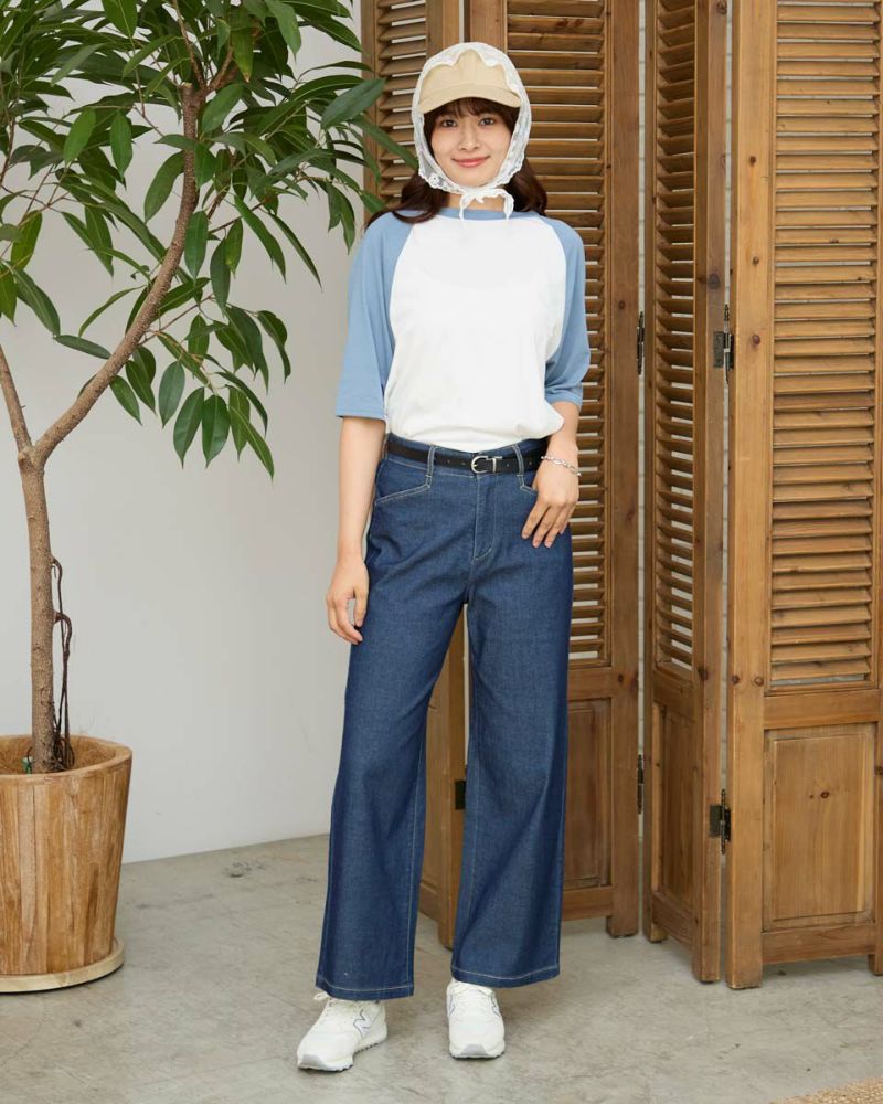 【新品】GOLDEN BEAR＊ワイドパンツ Golden Bearセミワイドパンツ | ゴールデンベアストア