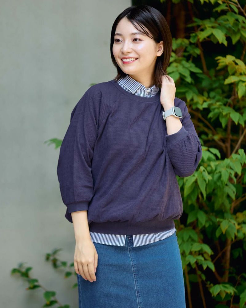 Golden BearワッフルラグランTシャツ | ゴールデンベアストア