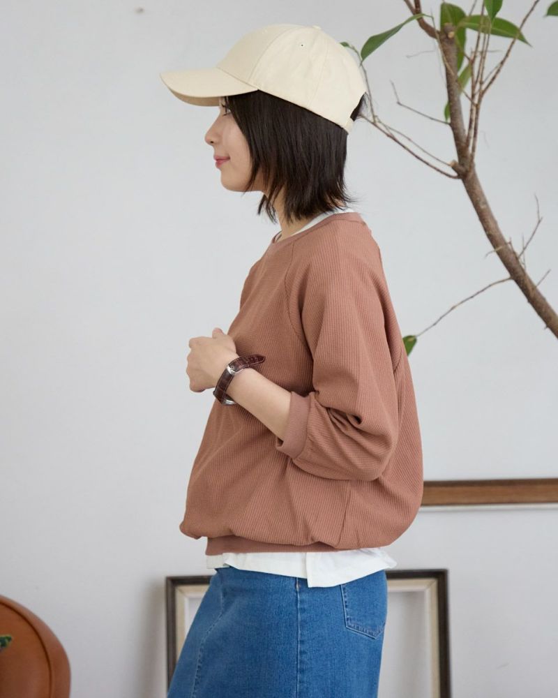 Golden BearワッフルラグランTシャツ | ゴールデンベアストア