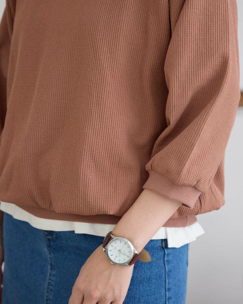 Golden BearワッフルラグランTシャツ | ゴールデンベアストア