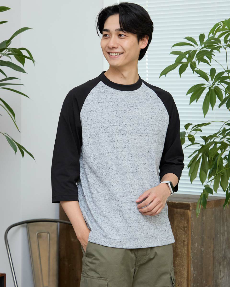 七分袖Tシャツ