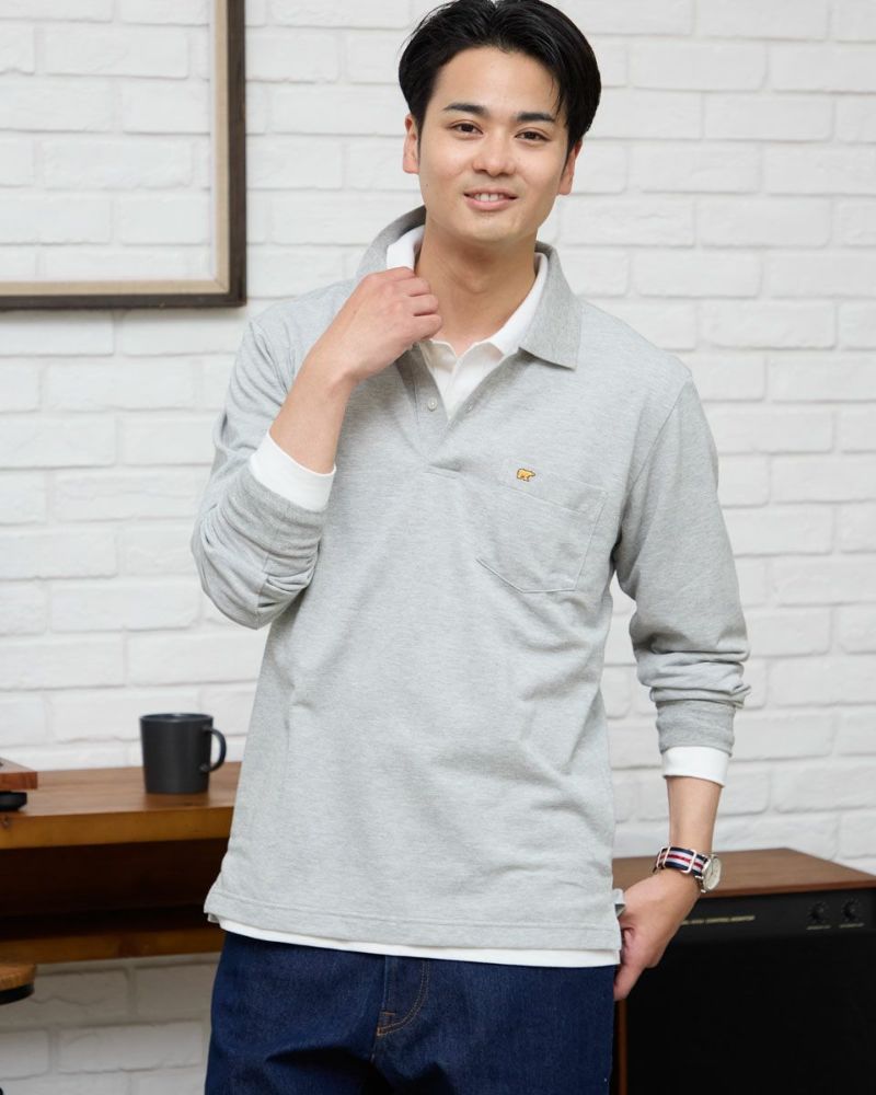 Golden BearGB長袖ポロシャツ | ゴールデンベアストア