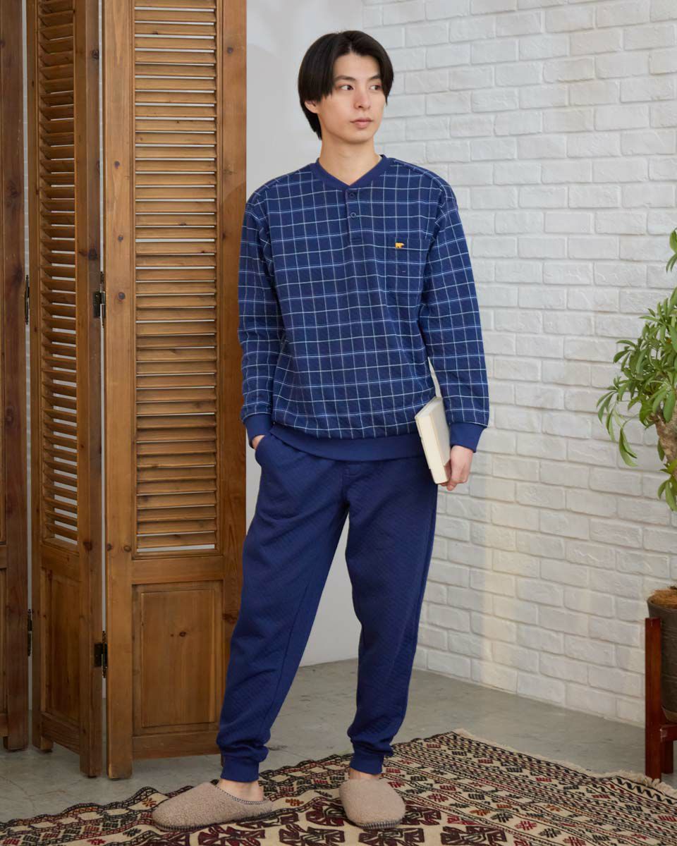 Home Wearプリント裏起毛パジャマ | ゴールデンベアストア