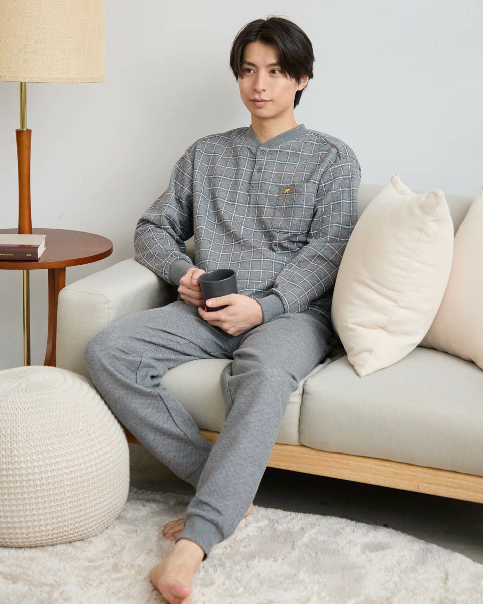 Home Wearプリント裏起毛パジャマ | ゴールデンベアストア