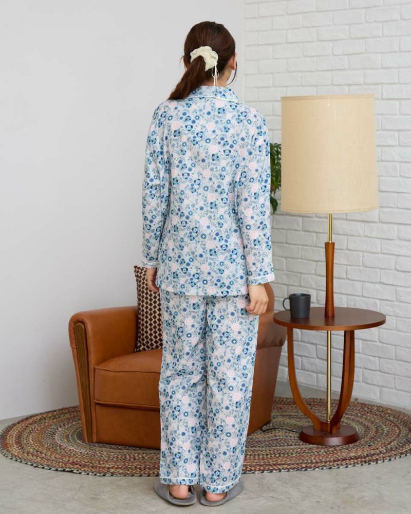 Home Wear花柄テーラードパジャマ | ゴールデンベアストア