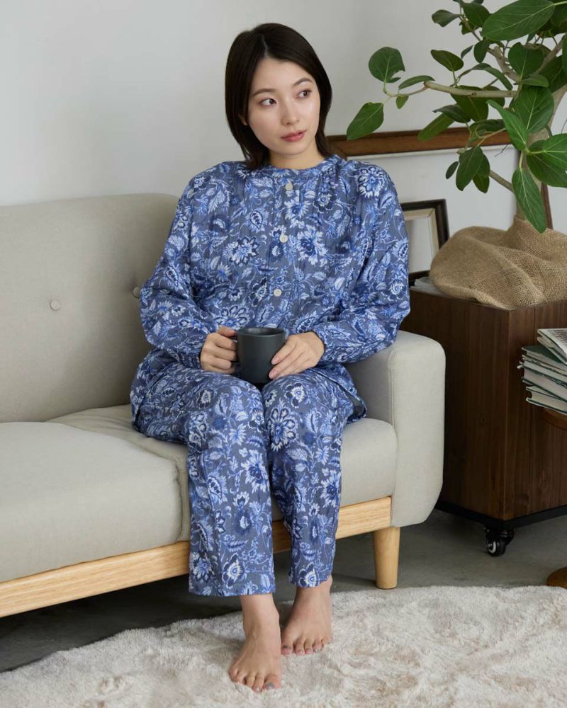 Home Wearフラワープリントパジャマ | ゴールデンベアストア