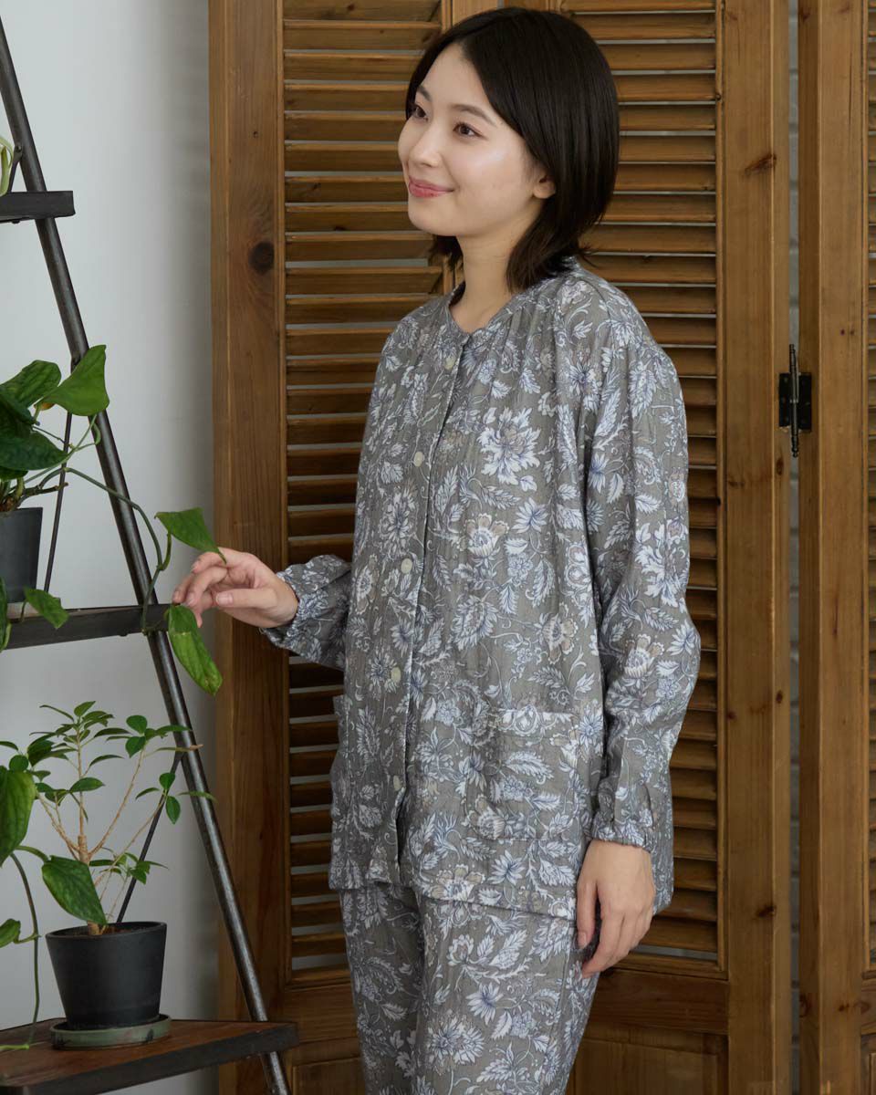 Home Wearフラワープリントパジャマ | ゴールデンベアストア