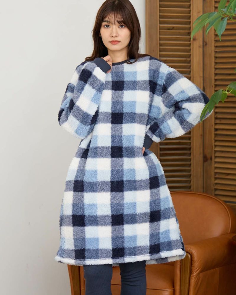 Home Wearレギンス付きフリースワンピース | ゴールデンベアストア