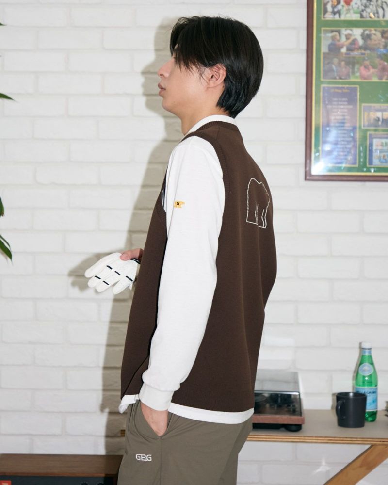 【未使用】1PIU1UGUALE3 GOLF コーギーニットベスト サイズ5 未使用☆1PIU1UGUALE3 GOLF 3D COOGIニット ベスト XL - メルカリ