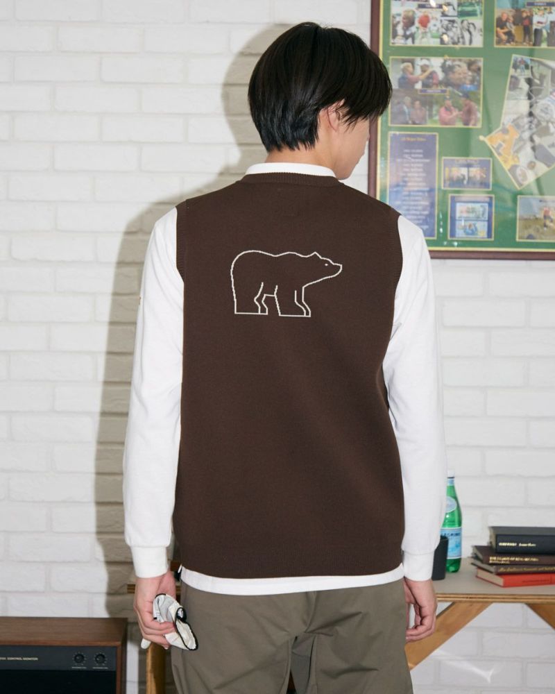 GB GOLFBEAR ニットベスト | ゴールデンベアストア