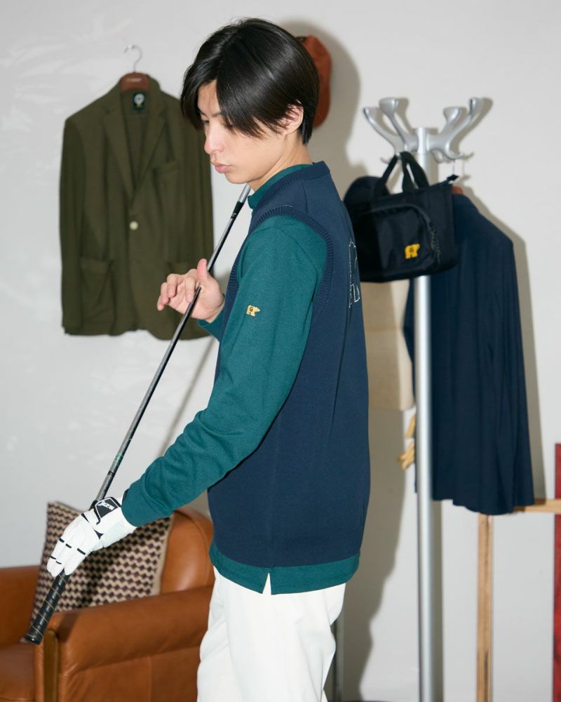 GB GOLFBEAR ニットベスト | ゴールデンベアストア