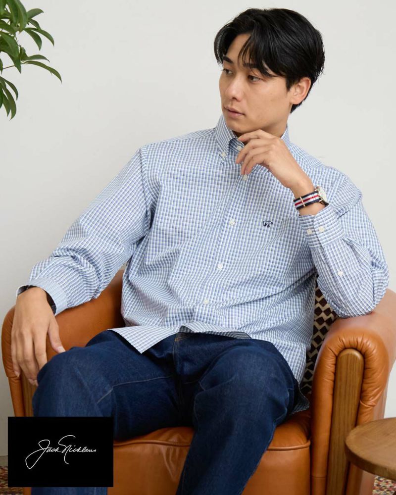 チェックシャツ
