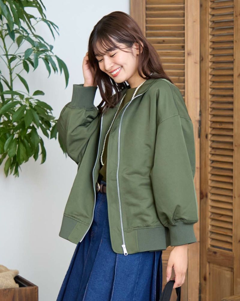 未使用 ボーデン あひる ジャケット コート 104cm ストール付き】タフタショート丈ダウンコート(ダウンジャケット