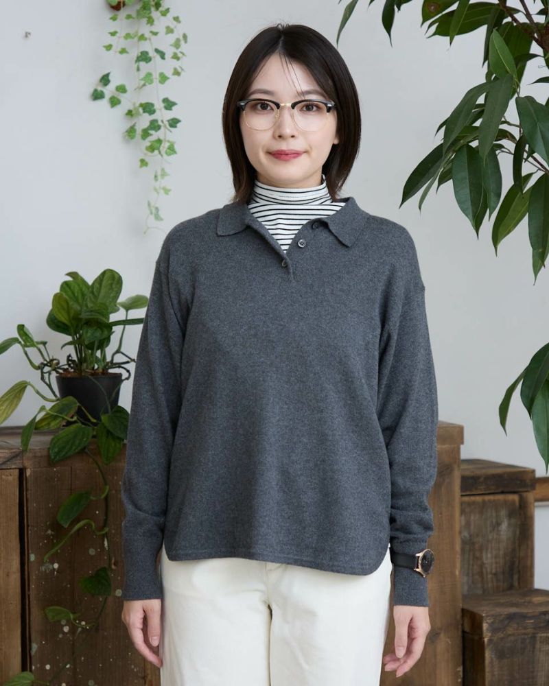 Golden Bearポロ襟ニットプルオーバー | ゴールデンベアストア