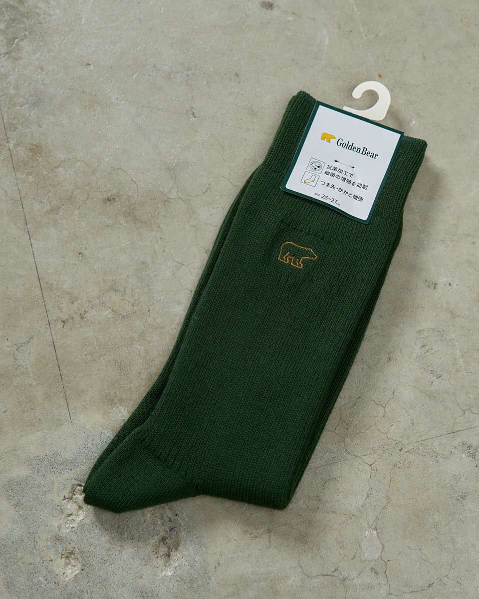 無地カラーソックス