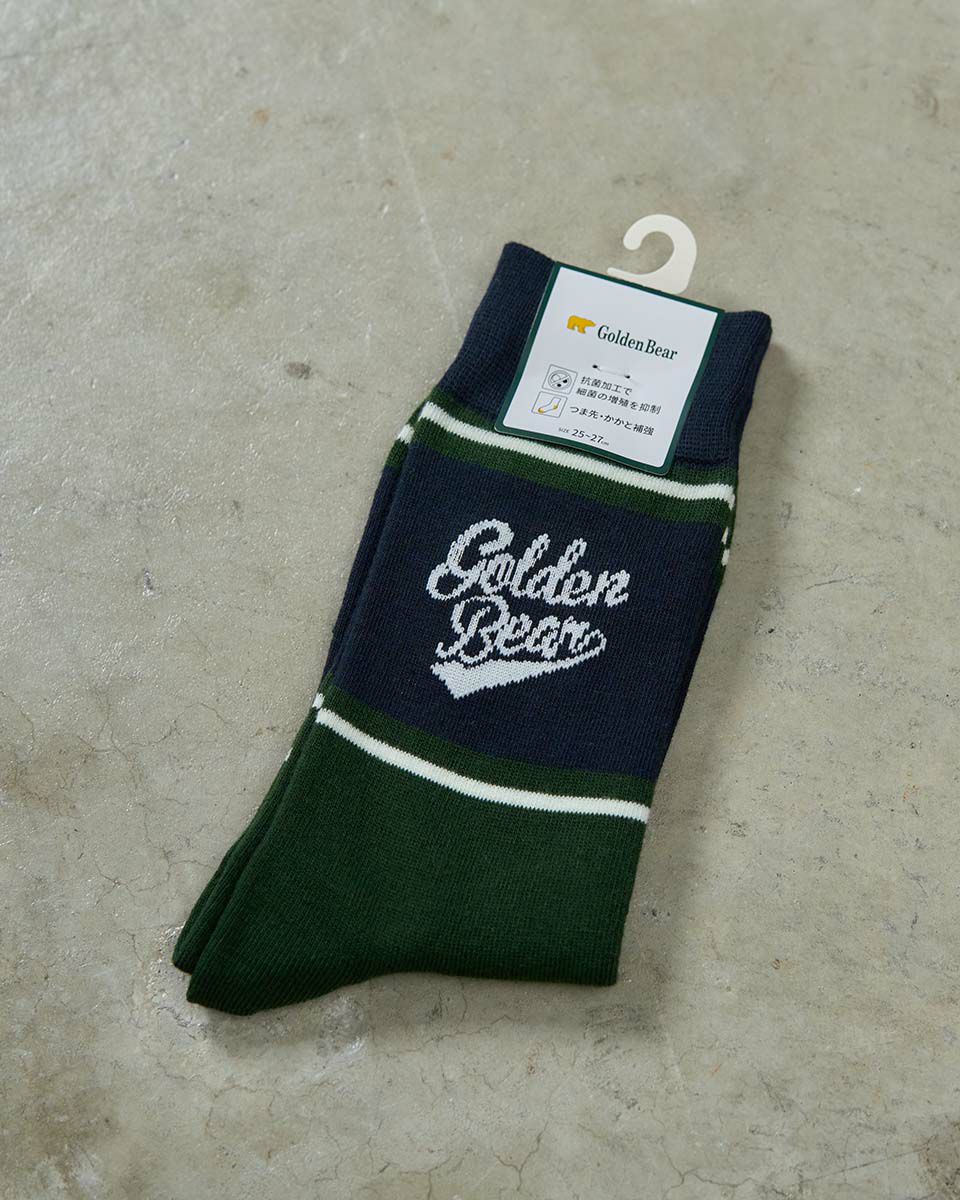 LOGOボーダーソックス