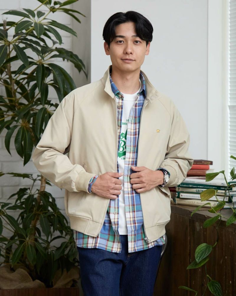 あ様　Golden Bear ゴールデンベア　スイングトップ　ハリントン 楽天市場】スイングトップ／ゴールデンベア（GOLDENBEAR） : 丸井