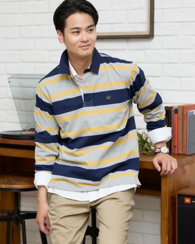 Cotton Traders ラガーシャツ L ホワイト CO2010EM00020_fw_thumbM.jpg