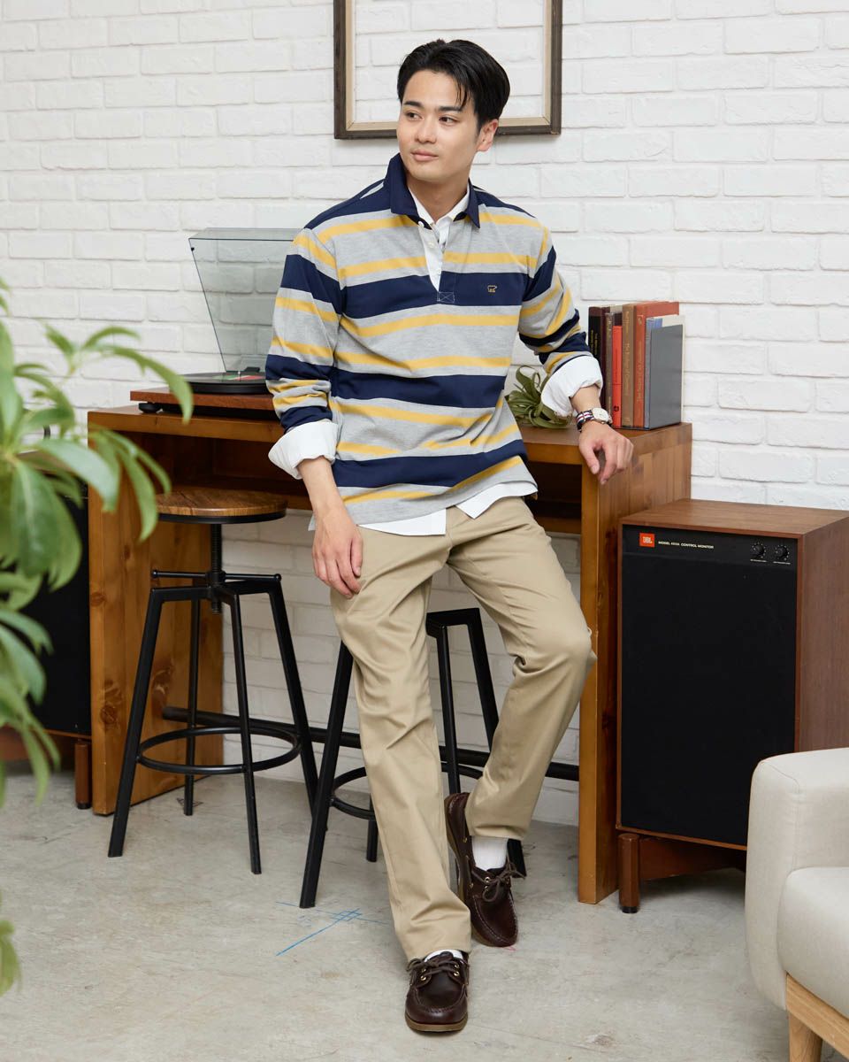 Golden Bearボーダーラガーシャツ | ゴールデンベアストア