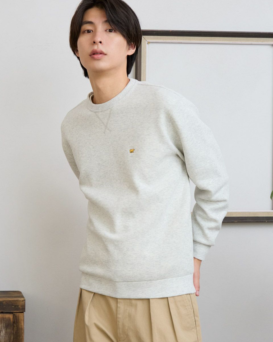 クルーネックスウェット