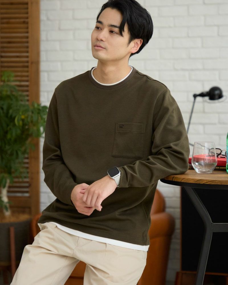 レイヤード長袖Tシャツ