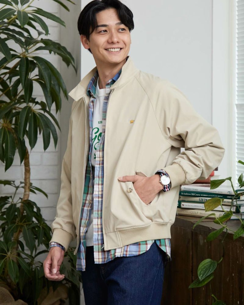 50s ギャバジャン スイングトップ ステンシル VKKジッパー King Sizeスイングトップ | ゴールデンベアストア