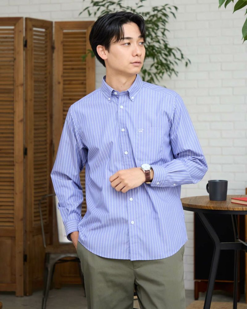 butter ストライプシャツ Lサイズ KANEMASA PHIL.＜カネマサフィル＞ストライプ柄シャツ（2229993