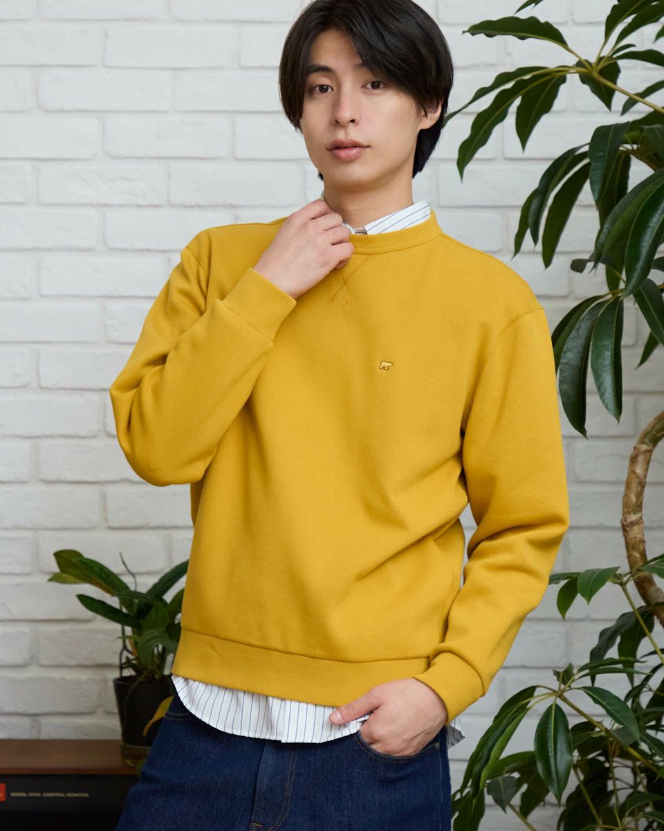 クルーネックスウェット