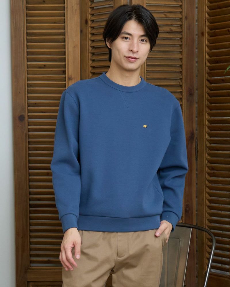 Supreme オリーブグリーン クルーネックスウェット Lサイズ 10．0oz クルーネック スウェット（裏パイル）＜アダルト
