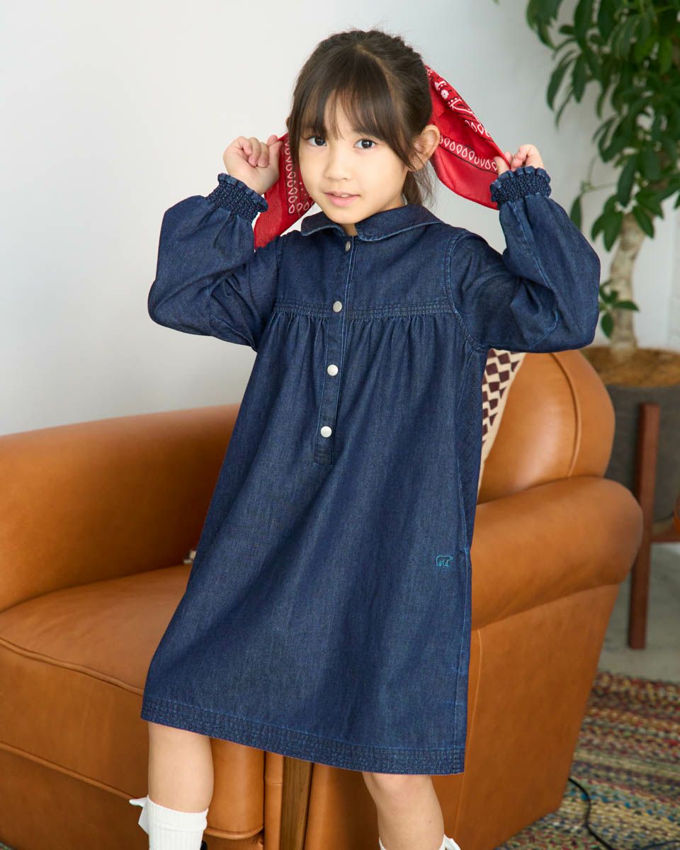 m] ファミリア familiar アウトレット 子供服 女の子 110cm ジャンパースカート チェック 水色 紺 春 夏 ☆3 ガールズ 女児  キッズ 【中古】 ユーズド リサイクル こども ARCHIVE MARKET】ジャンパースカート〈familiar Made with Liberty  Fabrics〉 | ファミリア公式 ... familiar ドレス110cm