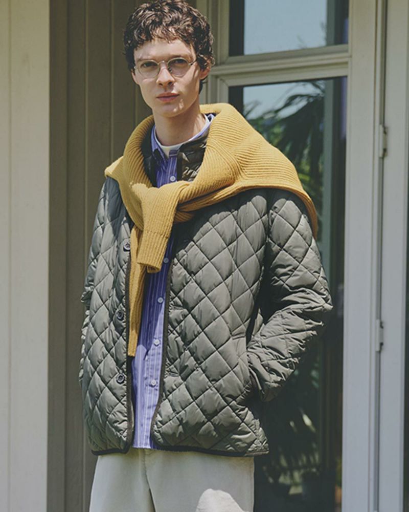 Golden Bear【新聞広告掲載】洗えるGBキルトジャケット | ゴールデン