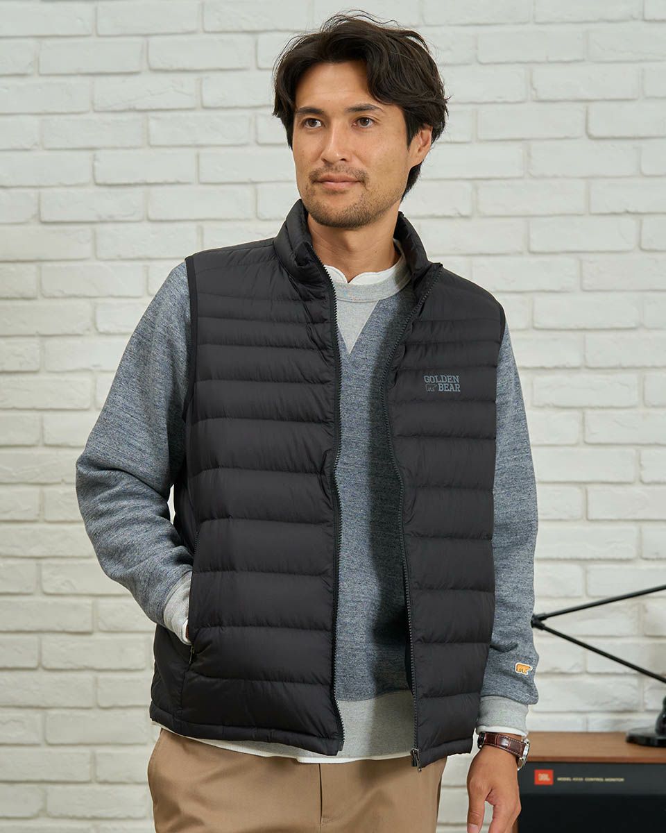 軽量ダウンベスト