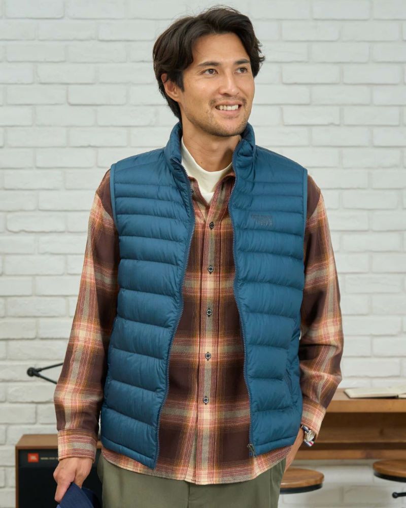 King Size軽量ダウンベスト | ゴールデンベアストア