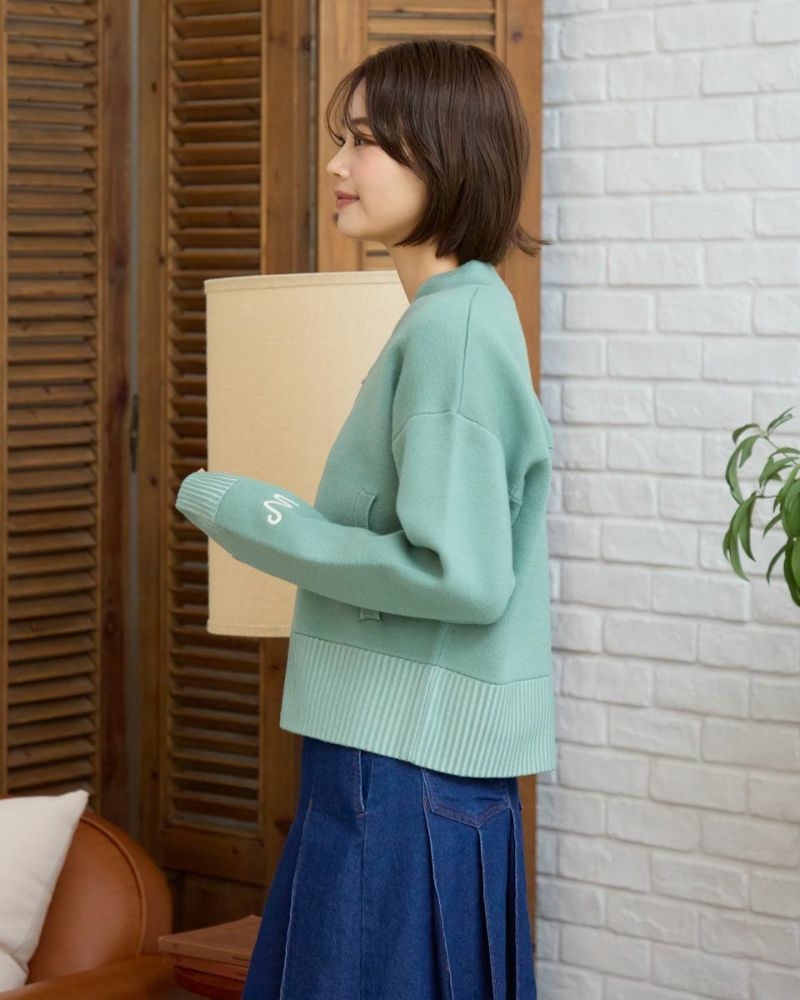 White LabelMA-1ニットブルゾン | ゴールデンベアストア