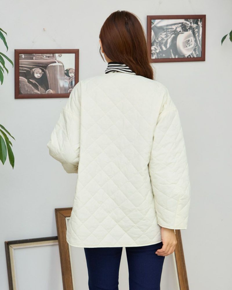 White Labelリバーシブルキルトジャケット | ゴールデンベアストア