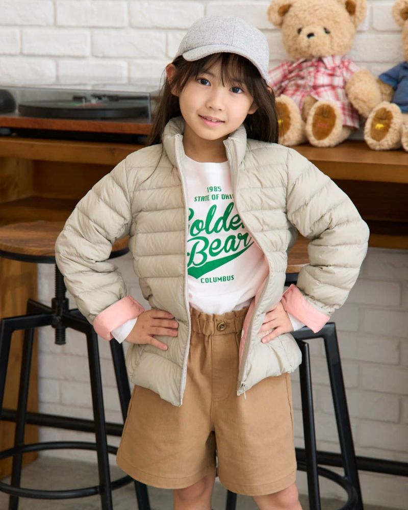 Boys＆Girls【新聞広告掲載】洗える軽量ダウンジャケット | ゴールデン
