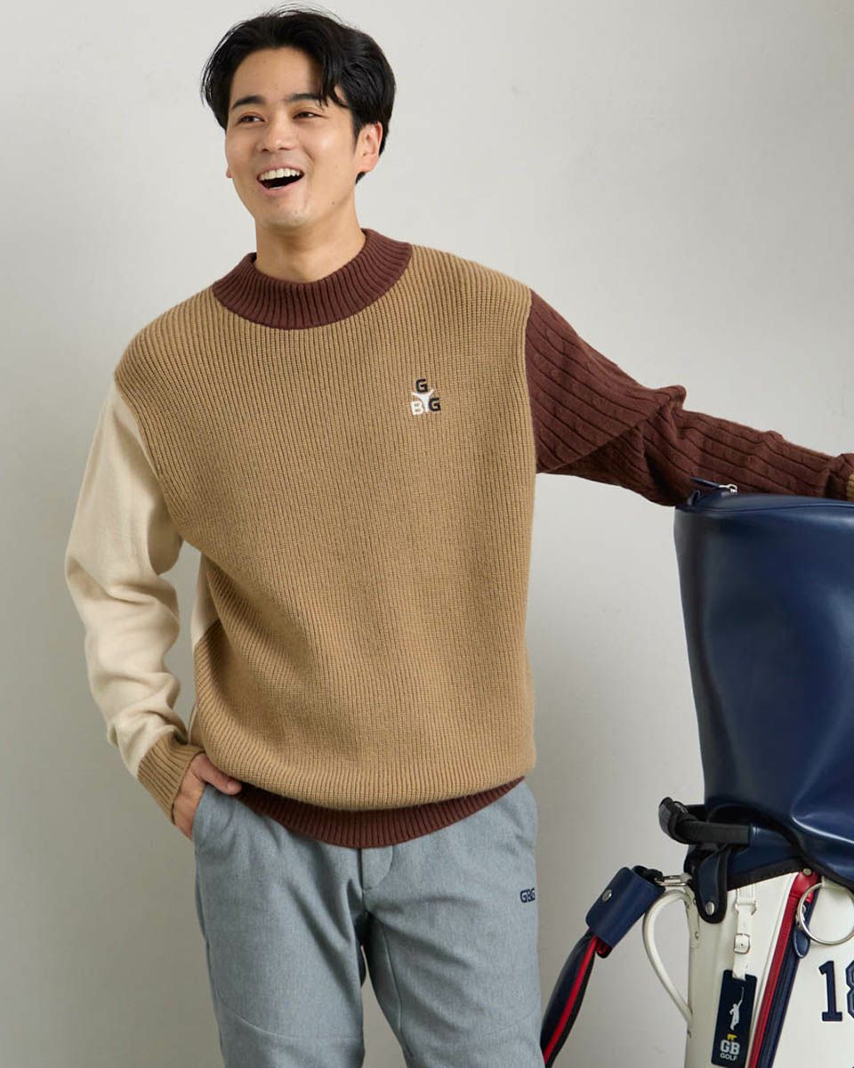 SPIKE ハイネックニット