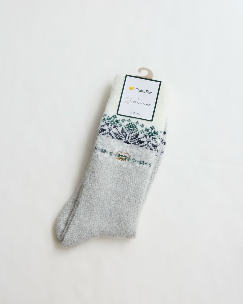 ノルディック柄ソックス