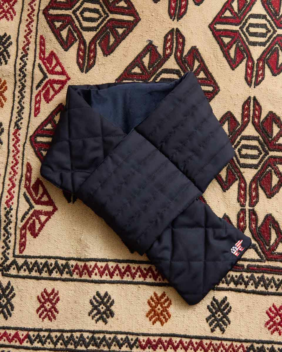 中綿キルトマフラー