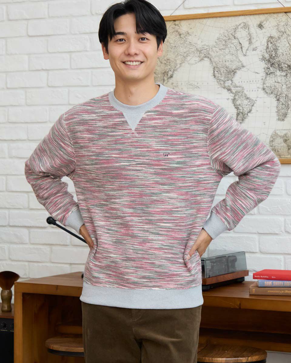 クルーネックスウェット