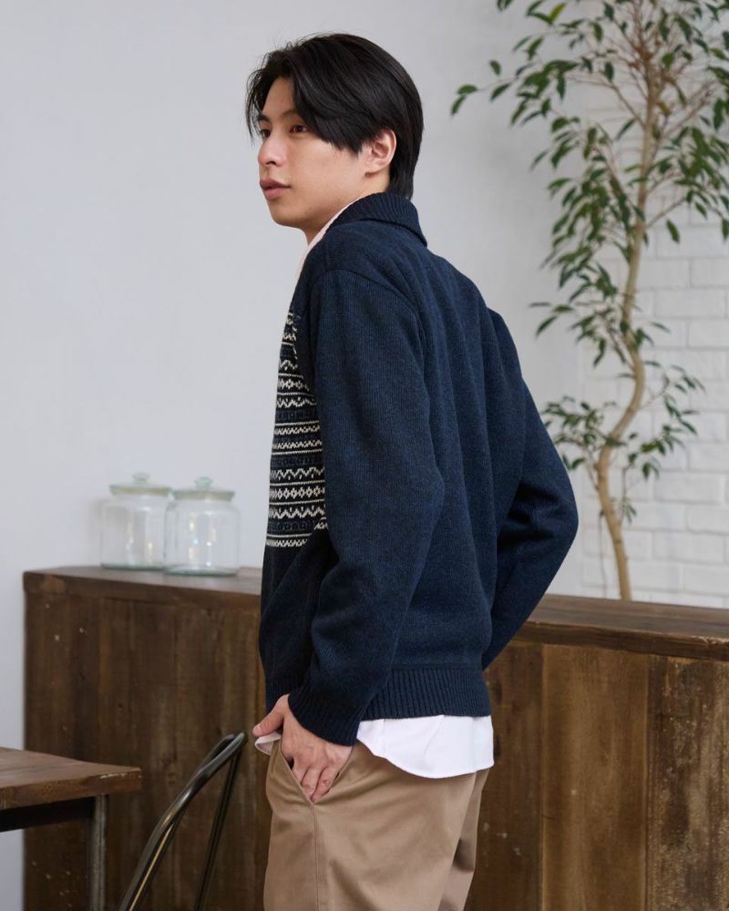 ゴールデンボンバー　ファイナル限定　スウェット セール】msw1352- TC裏起毛オパール加工スウェットハーフZIPプル