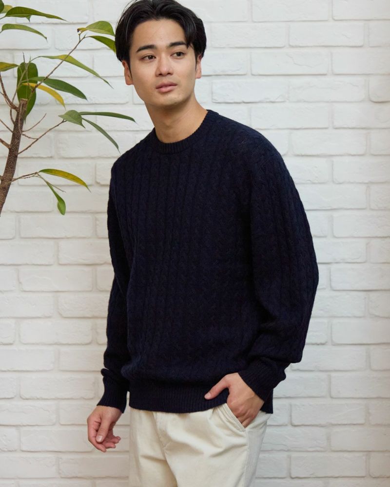 Golden Bear洗えるGBラムウールニット | ゴールデンベアストア