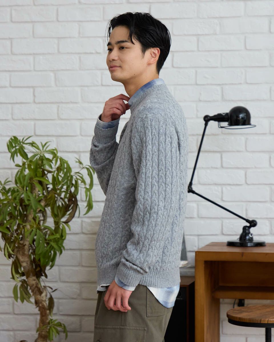 Golden Bear洗えるGBラムウールニット | ゴールデンベアストア