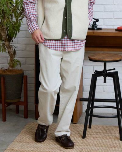 ストレッチコーデュロイパンツ