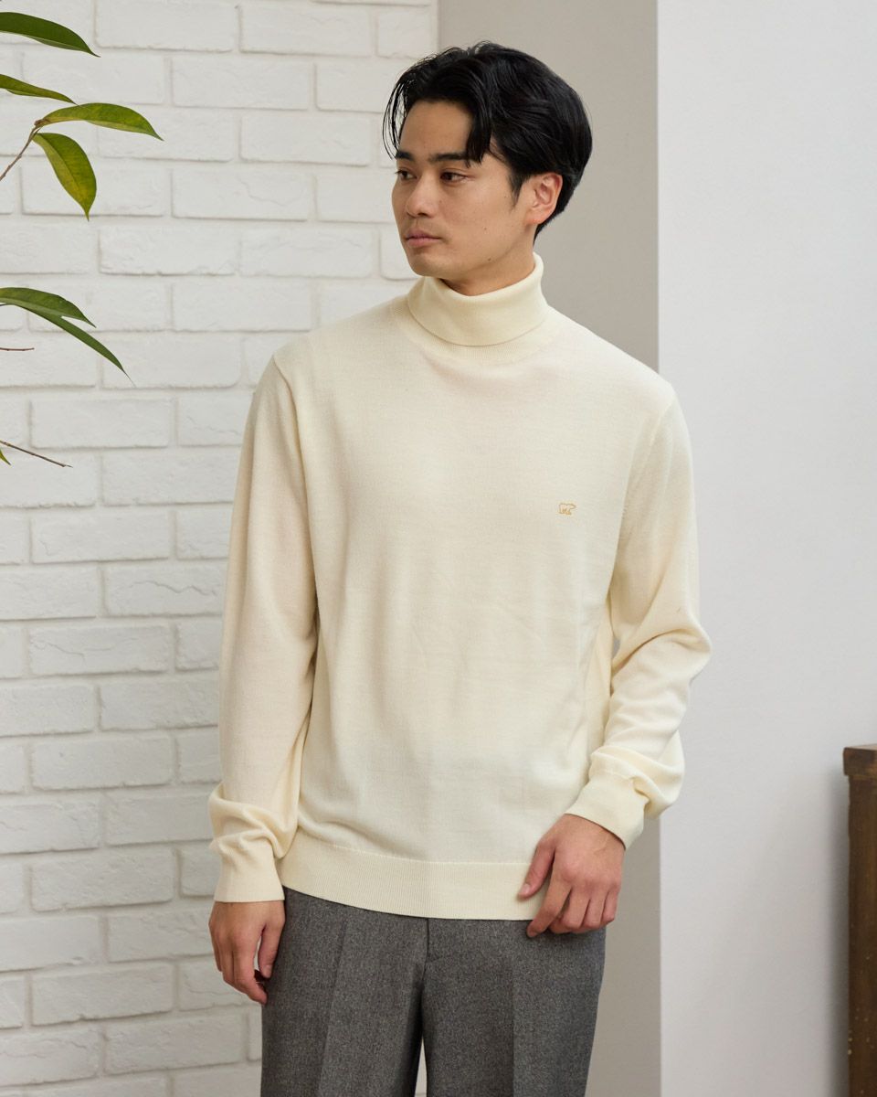 Jack Nicklaus無地タートルネックニット | ゴールデンベアストア