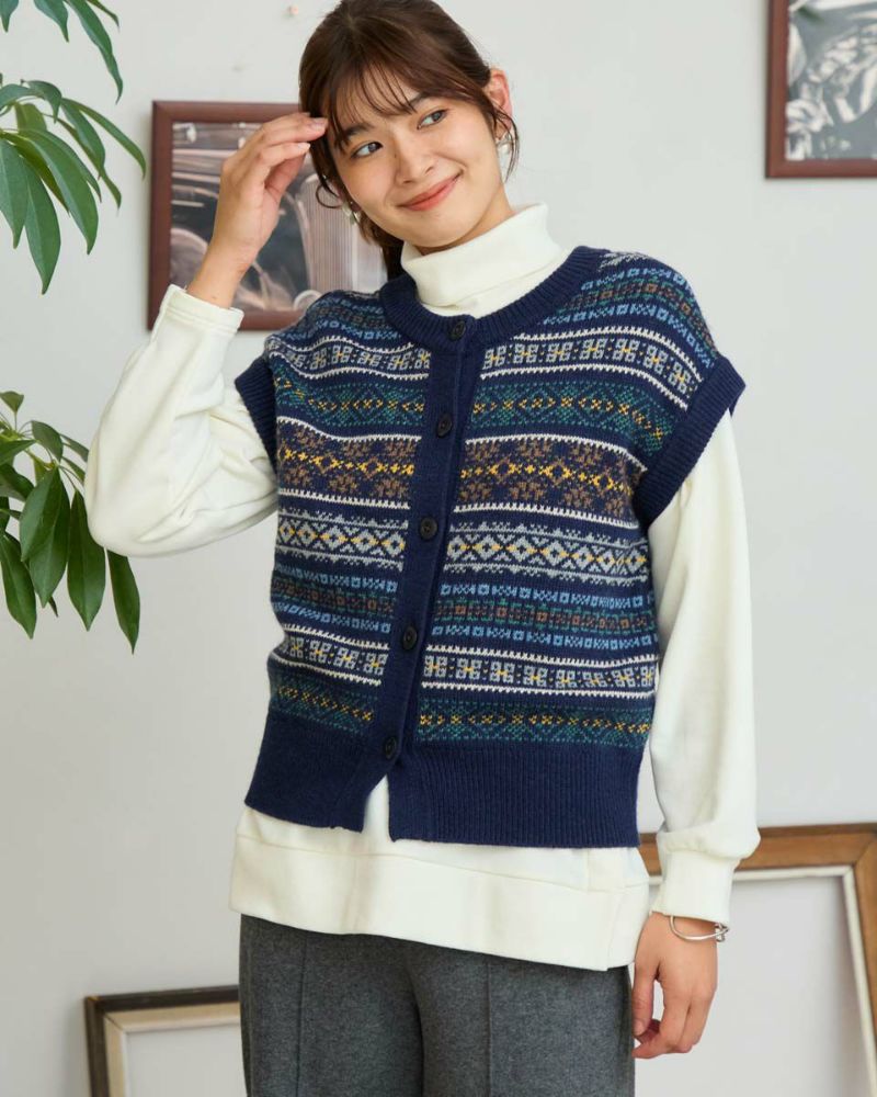 Golden Bearフェアアイルベスト | ゴールデンベアストア