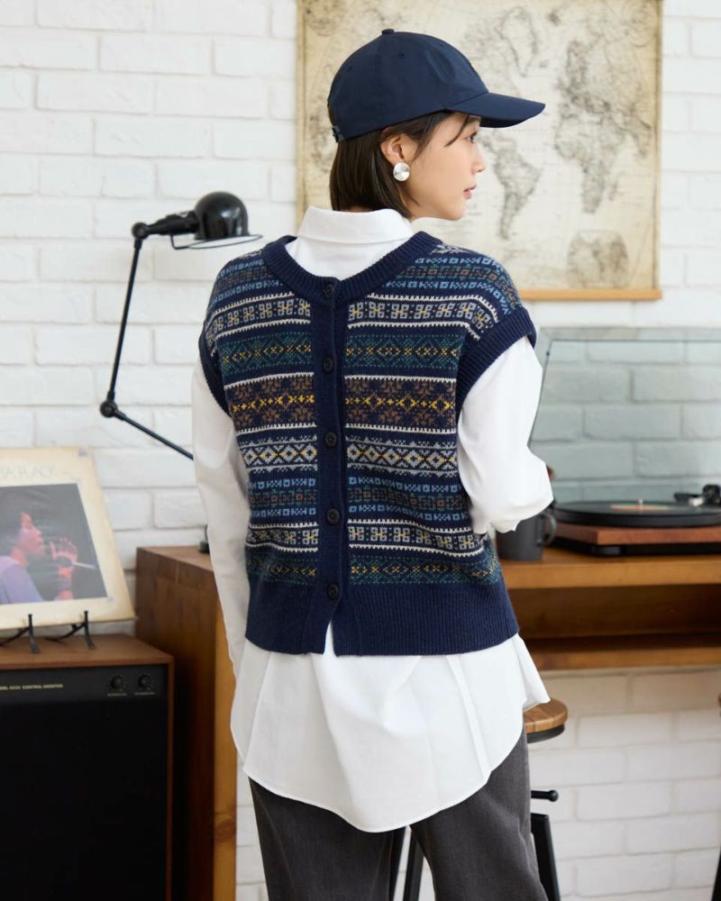 Golden Bearフェアアイルベスト | ゴールデンベアストア