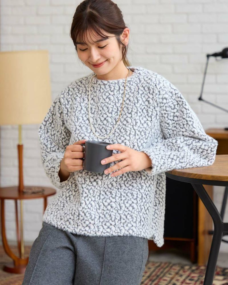 White Labelジャカードプルオーバー | ゴールデンベアストア