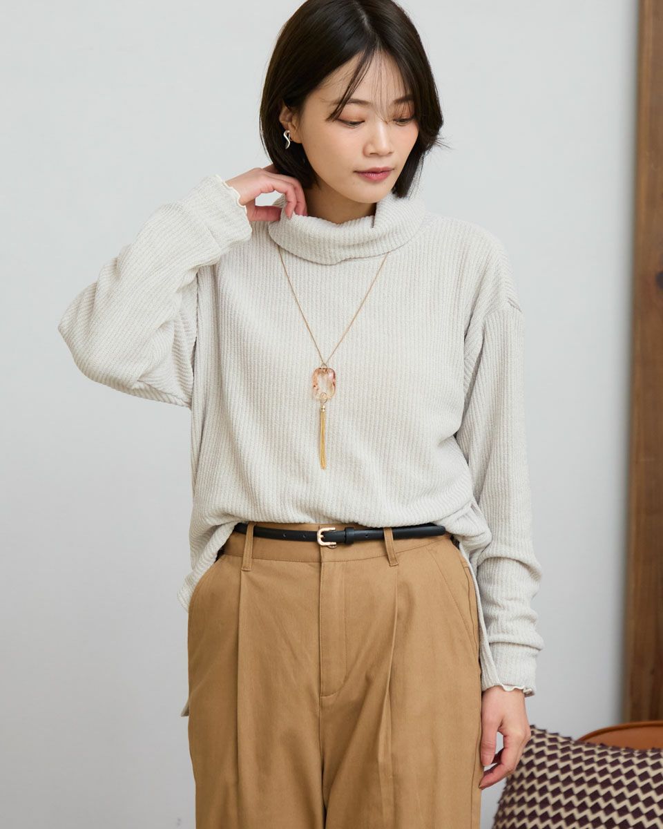 White Labelモールジャカードプルオーバー | ゴールデンベアストア