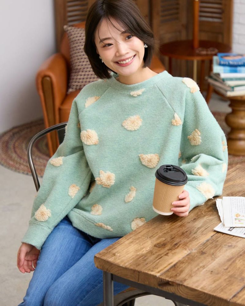 White Labelジャカードボアプルオーバー | ゴールデンベアストア